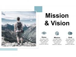 Mission and vision goal c289 ppt powerpoint presentation file tips