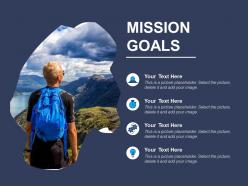 Mission goals powerpoint templates