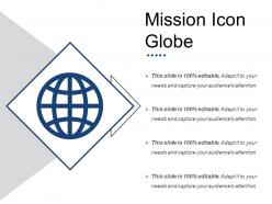 Mission icon globe