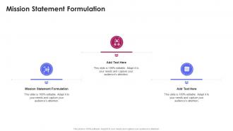Mission Statement Formulation In Powerpoint And Google Slides Cpb