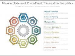 Mission statement powerpoint presentation templates