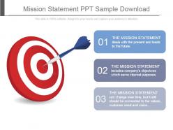 Mission statement ppt sample download