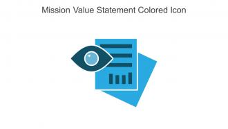 Mission Value Statement Colored Icon In Powerpoint Pptx Png And Editable Eps Format
