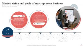 Mission Vision And Goals Of Start Up Event Business Event Planning Business Plan BP SS