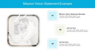 Mission Vision Statement Example In Powerpoint And Google Slides Cpb