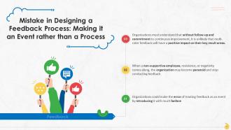 Mistakes In Designing Feedback Process Training Ppt Graphical Template