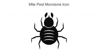 Mite Pest Monotone Icon In Powerpoint Pptx Png And Editable Eps Format