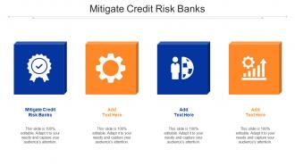 Mitigate Credit Risk Banks Ppt Powerpoint Presentation Outline Example Cpb