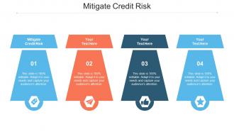 Mitigate Credit Risk Ppt Powerpoint Presentation Icon Professional Cpb
