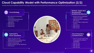 Mitigating Multi Cloud Complexity Cloud Capability Model For Strategy Architecture And Governance