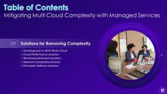 Mitigating Multi Cloud Complexity With Managed Services For Table Of Contents