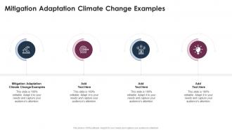 Mitigation Adaptation Climate Change Examples In Powerpoint And Google Slides Cpb