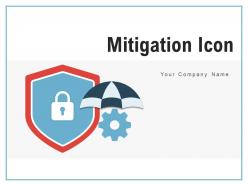 Mitigation Icon Individual Insurance Management Circular Gear Arrow