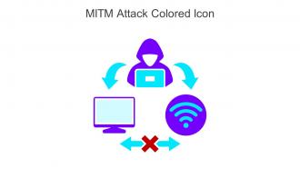MITM Attack Colored Icon In Powerpoint Pptx Png And Editable Eps Format