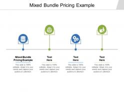 Mixed bundle pricing example ppt powerpoint presentation styles visual aids cpb