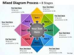 86485906 style cluster mixed 8 piece powerpoint template diagram graphic slide