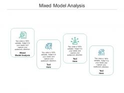 Mixed model analysis ppt powerpoint presentation infographics graphics tutorials cpb