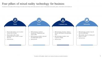 Mixed Reality PowerPoint PPT Template Bundles Colorful Compatible