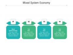 Mixed system economy ppt powerpoint presentation professional templates cpb