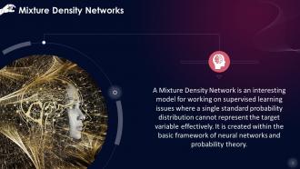 Mixture Density Networks As A Type Of Neural Network Training Ppt