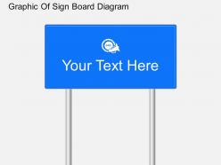 Mj graphic of sign board diagram powerpoint template