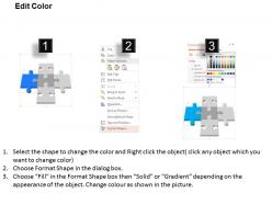 54507756 style puzzles matrix 4 piece powerpoint presentation diagram infographic slide