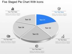 39274305 style division pie 5 piece powerpoint presentation diagram infographic slide