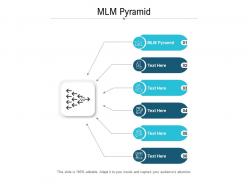 Mlm pyramid ppt powerpoint presentation ideas themes cpb