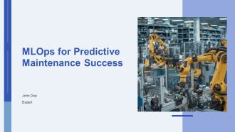 Mlops For Predictive Maintenance Success PPT Example AT