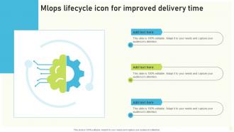 Mlops Lifecycle Icon For Improved Delivery Time