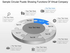 57883762 style puzzles circular 7 piece powerpoint presentation diagram infographic slide