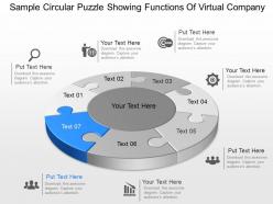 57883762 style puzzles circular 7 piece powerpoint presentation diagram infographic slide