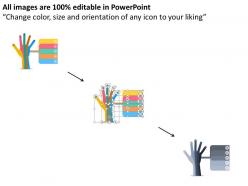 40871146 style essentials 1 agenda 5 piece powerpoint presentation diagram infographic slide