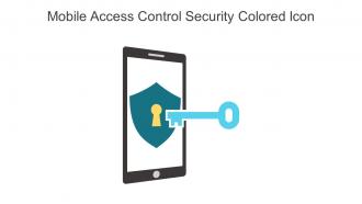 Mobile Access Control Security Colored Icon In Powerpoint Pptx Png And Editable Eps Format