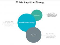Mobile acquisition strategy ppt powerpoint presentation styles inspiration cpb