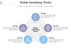 Mobile advertising works ppt powerpoint presentation model backgrounds cpb