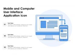 Mobile And Computer User Interface Application Icon