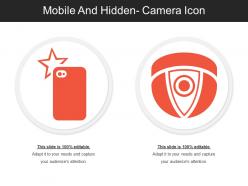 Mobile And Hidden Camera Icon