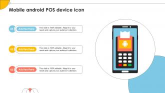 Mobile Android POS Device Icon