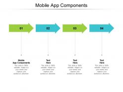 Mobile app components ppt powerpoint presentation model inspiration cpb