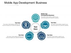 Mobile app development business ppt powerpoint presentation pictures samples cpb