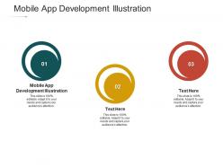 Mobile app development illustration ppt powerpoint presentation microsoft cpb