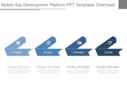 Mobile app development platform ppt templates download