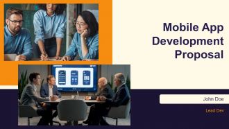 Mobile App Development Proposal PPT Presentation AT