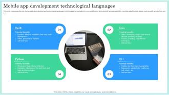Mobile App Development Technological Languages