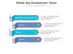 Mobile app development vector ppt powerpoint presentation infographics format cpb