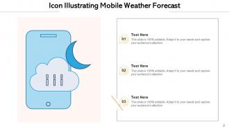 Mobile App Illustrating Technology Business Graph Forecast