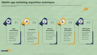 Mobile App Marketing Acquisition Techniques SMS Marketing Guide For Small MKT SS V