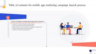 Mobile App Marketing Campaign Launch Process MKT CD V Unique