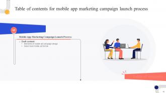 Mobile App Marketing Campaign Launch Process MKT CD V Appealing